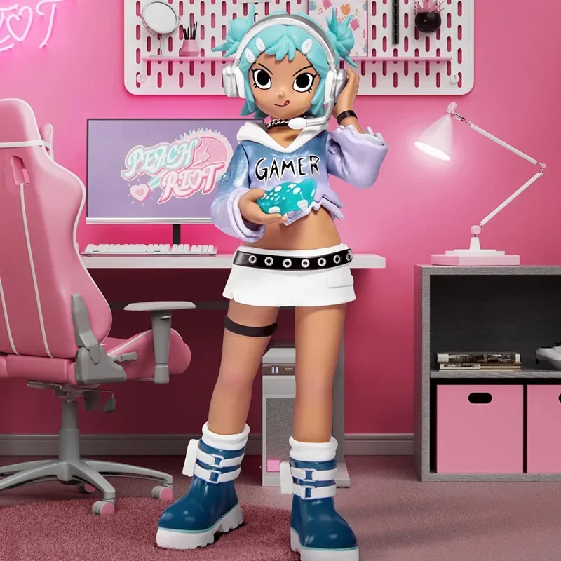 thumbnail image 1 of POP MART Peach Riot Rush Hour Series Blind Box Mystery Box Guess Bag Toy Doll Cute Anime Figure Desktop Ornament Collection Gift, 1 of 5