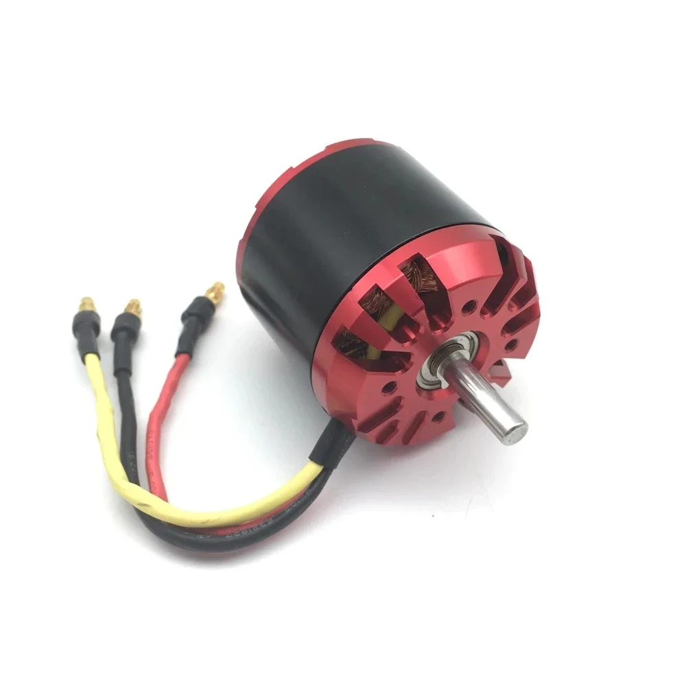 Moteur Brushless 4250 560KV/800KV pour Avion RC, comparatif de taille avec une règle