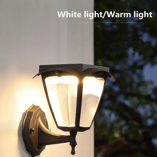 Tanie Inteligentna kontrola aplikacji lampa LED na energię słoneczną zewnętrzne lampy sklep