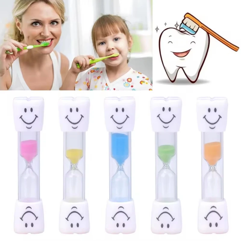 Sand Timer 3-min Hourglass Timer for Tooth Brushing 1PCS