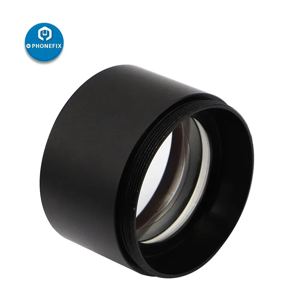 WD30 WD165 0.5X 0.7X 1.0X 2.0X Trinocular Stereo Zoom Microscope Camera Glass  Auxiliary Objects Lens for Phone Chip PCB Repair 3