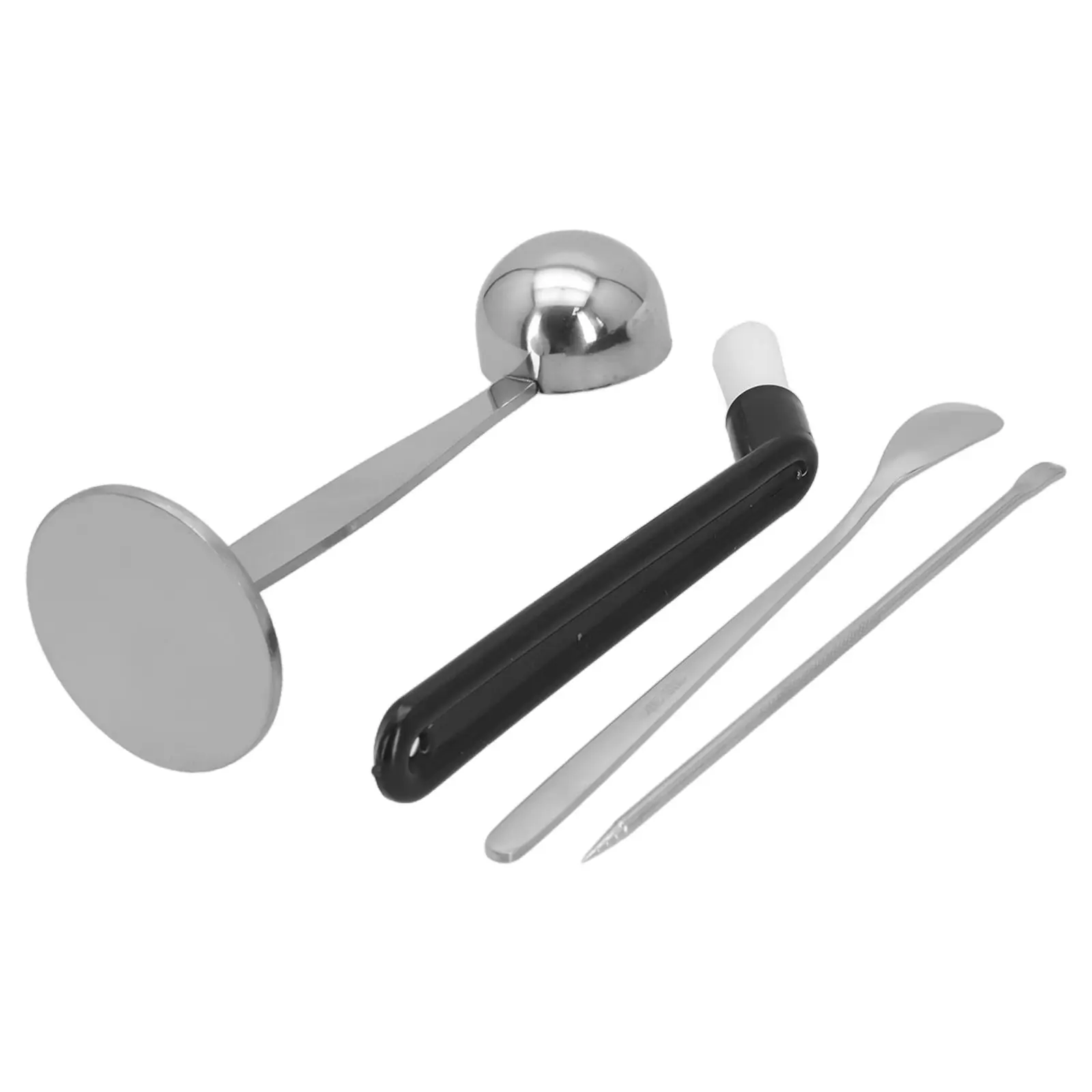 【Hot-Selling】 As Show Coffee Tamper Coffee Accessory Set For Brewing Coffee Tool Portable Coffee Tools Rust-proof Material Sleek Design