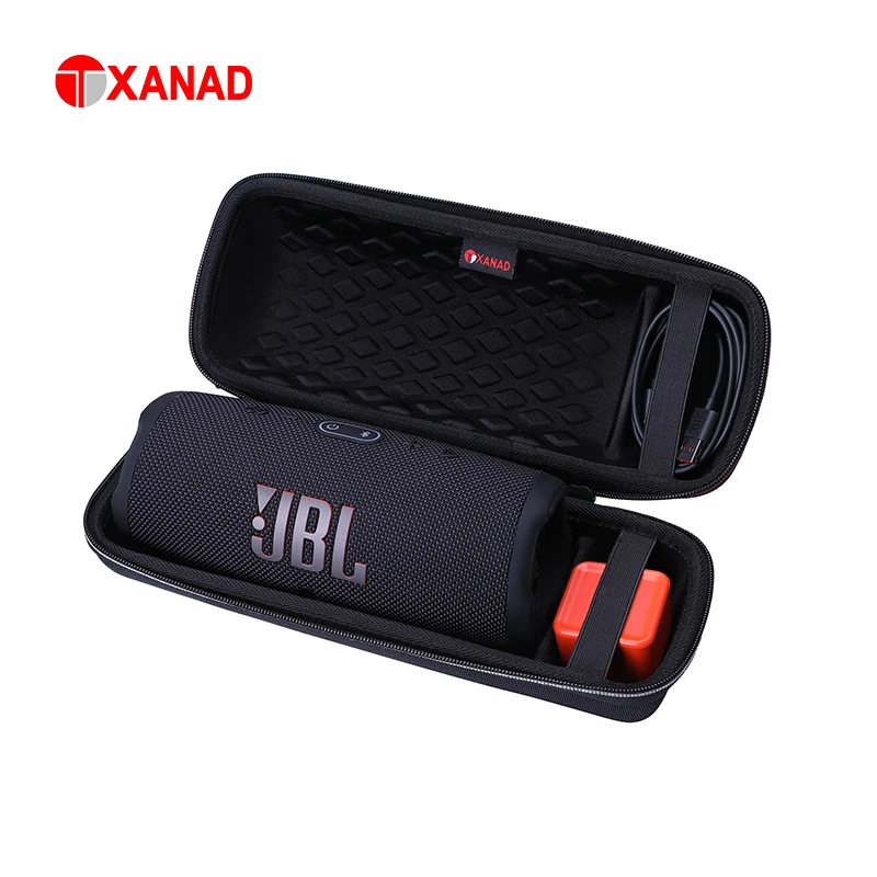 Xanad-estojo Rígido para Jbl Charge Portátil Impermeável Alto-falante Bluetooth sem Fio se Encaixa Cabo Usb e Carregador