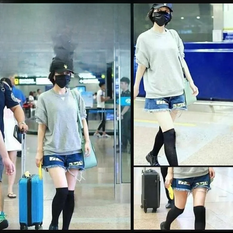 다리 압박 슈트 여성용 뷰티 스타킹 교정 O자형 허벅지 다리 쉐이핑 양말 문신 커버 슬리밍 레그 밴드