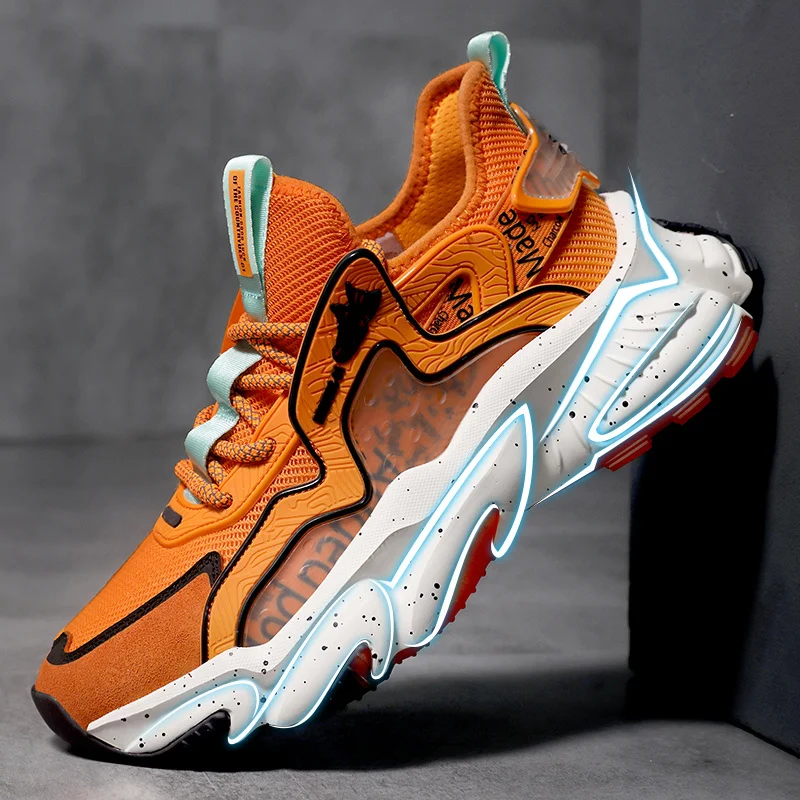 

Design Chunky Sneakers For Men 2023 New Arrivals Thick Sole Men's Casual Shoes Fashion Sports Shoes Mans Footwear