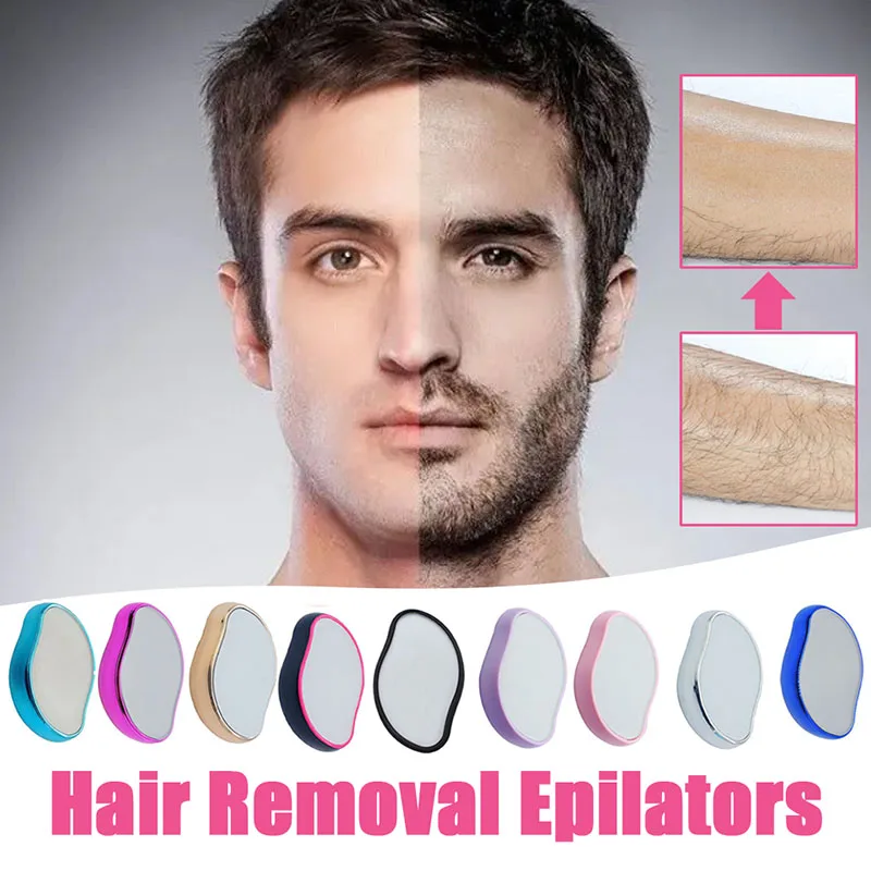 Crystal Hair Eraser Physical Hair Remover Eraser Safety Epilator