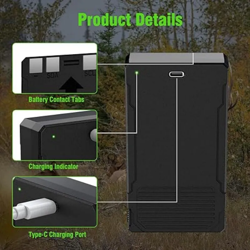 Rechargeable Battery 3 Pack for Trail Camera