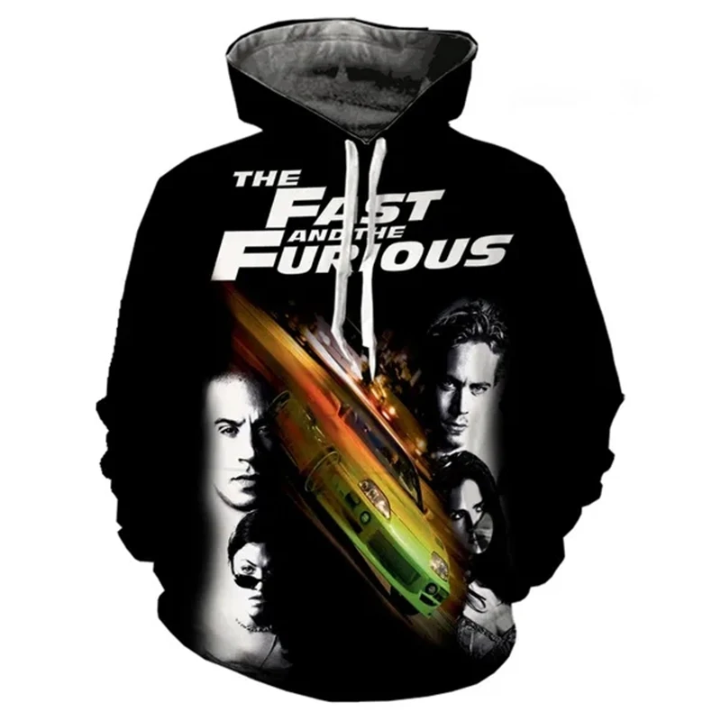 Fast And Furious 3D Print Hoodies Men Women Casual Streetwear Oversized Sweatshirts Hoodie Male Pullovers Tracksuit Man Clothing - Image 4