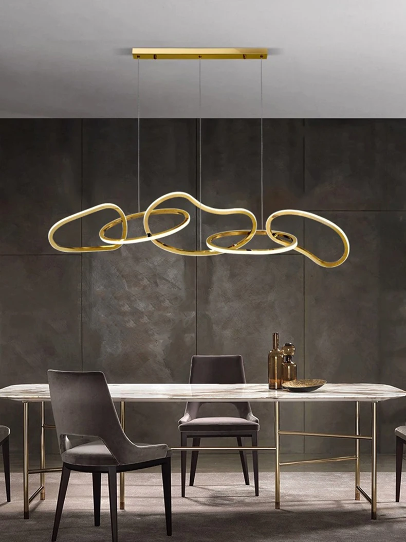 Suspension lumineuse moderne