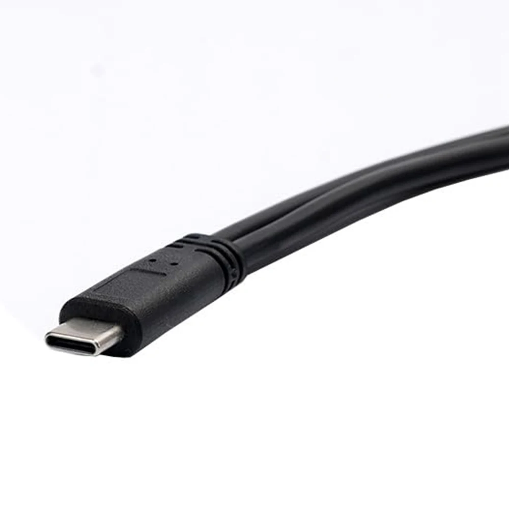 รูปสินค้า สายแยกชาร์จ USB-C 2 ช่อง ชาร์จได้พร้อมกัน