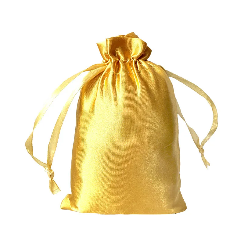 100 Stück, individuell bedruckt mit Ihrem Logo, Satin-Aufbewahrung, Haartasche, Perücken/Verlängerung/Make-up/Schmuck/Hochzeit/Party-Geschenke, Verpackung – Detail 10