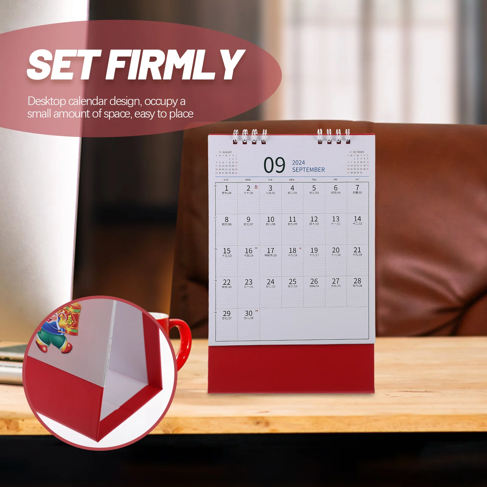 Рисунок 5 - Офисный календарь для стола 2024