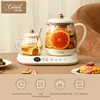 Good New 1/0.25L Pot Electric Kettle Double Pot Multi functional High Boron Heat Water Coffee Tea Timed  Home Office Gift 3