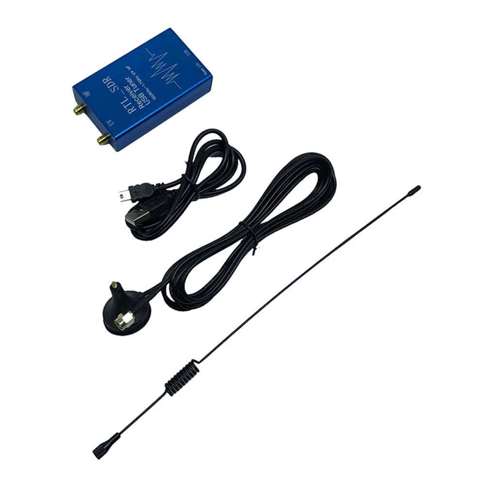 abc antenna channel VHF UHF HF RTL SDR USB Tuner Receiver for Computer Android Phone AM FM Radio Communication Receiver with Antenna best hd antenna