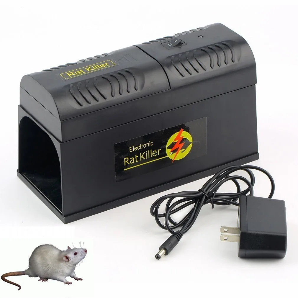 Electric High Voltage Mouse Rat Trap Household Warehouse Electronic Mice  Killer Reusable Rodent Control Tool - AliExpress