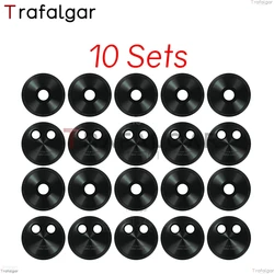 Premium Rear Camera Glass Lens Replacement with Adhesive Sticker (10 Sets)