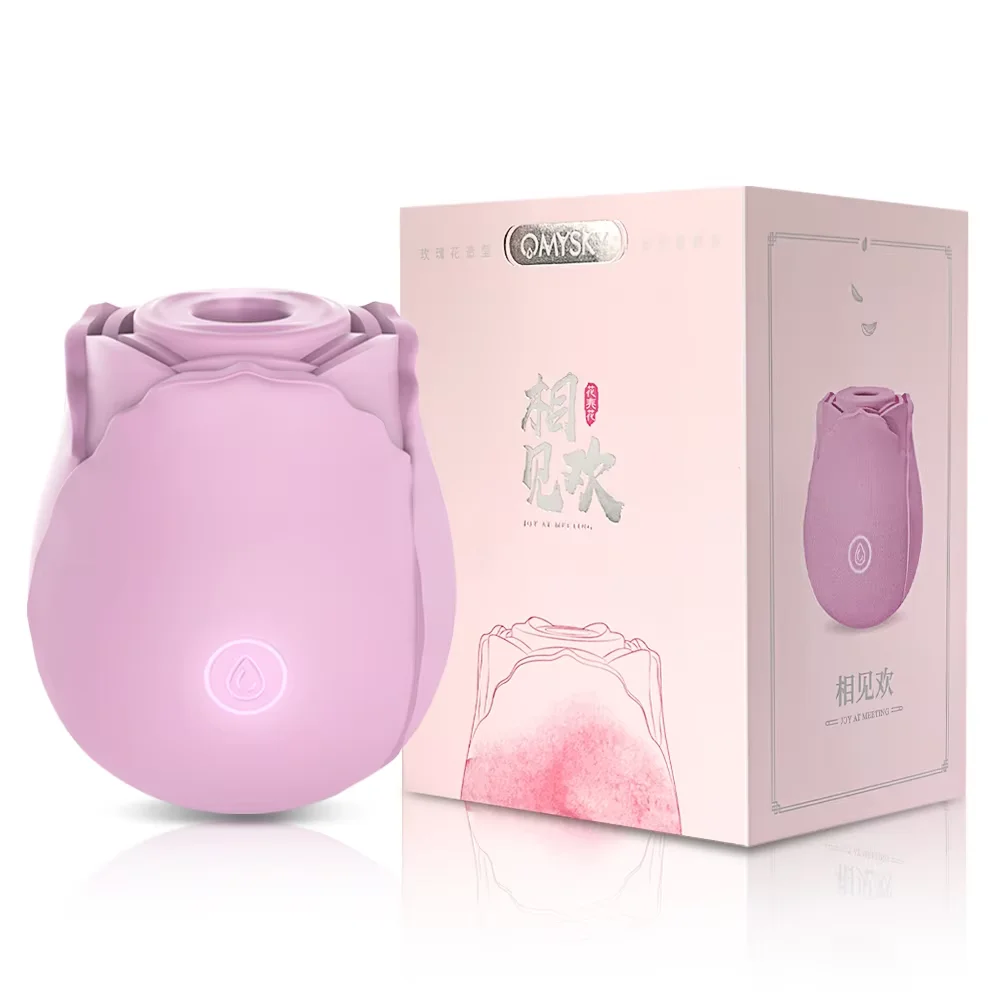 Sucking Vibrator for Women Vacuum Clitoris Stimulator Female Oral Nipple Clit Powerful Sucker Vibrating Rose-Toy Adults Sex toys
