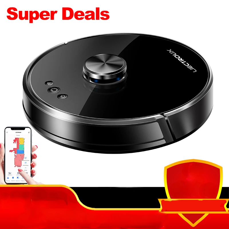 Robot Vacuum Cleaner Liectroux Xr500, Laser Lidar Navigation,6500pa