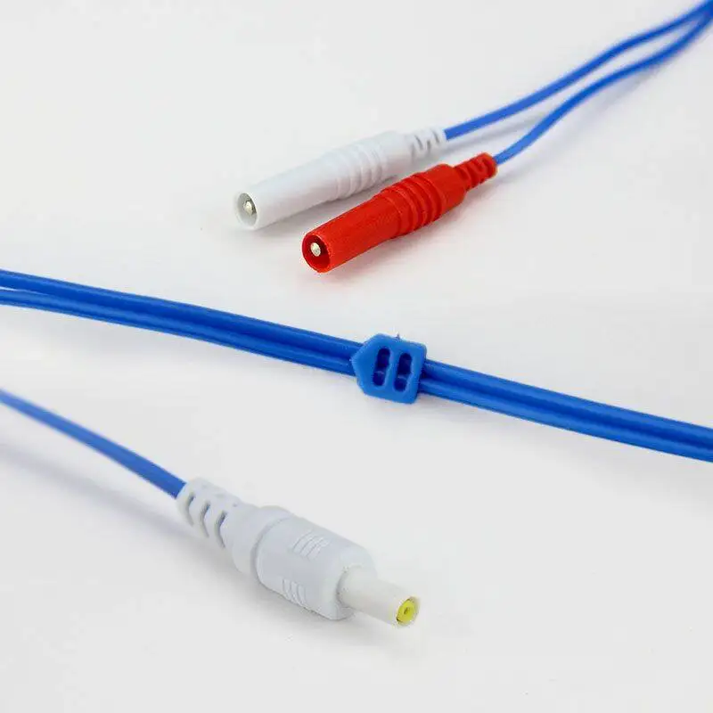 6pcs/lot 6 channels Alligator Clip Cable Acupuncture Needles clip for hwato SDZ-II Electronic Acupuncture Treatment Instrument
