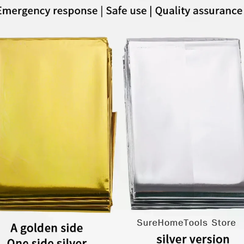 Emergency Rescue Blanket Keep Warm Survival Blanket Waterproof Survival Blanket Outdoor Thermal Blanket Travel Camping Hiking