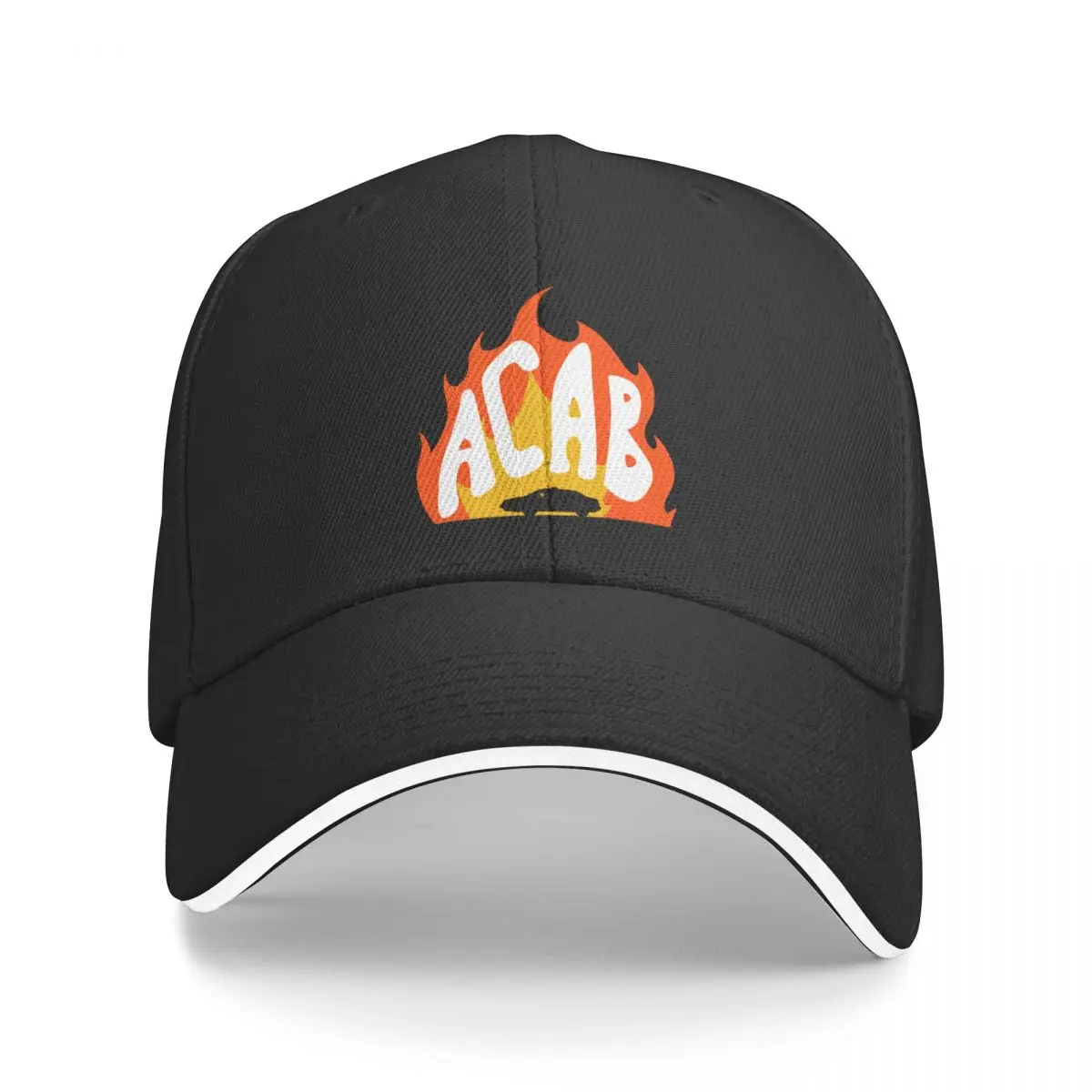 

ACAB Fire Baseball Cap Fishing cap Hat Beach Girl Men's