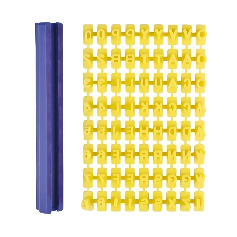 DIY hlinené remeslá s embosovaným textom