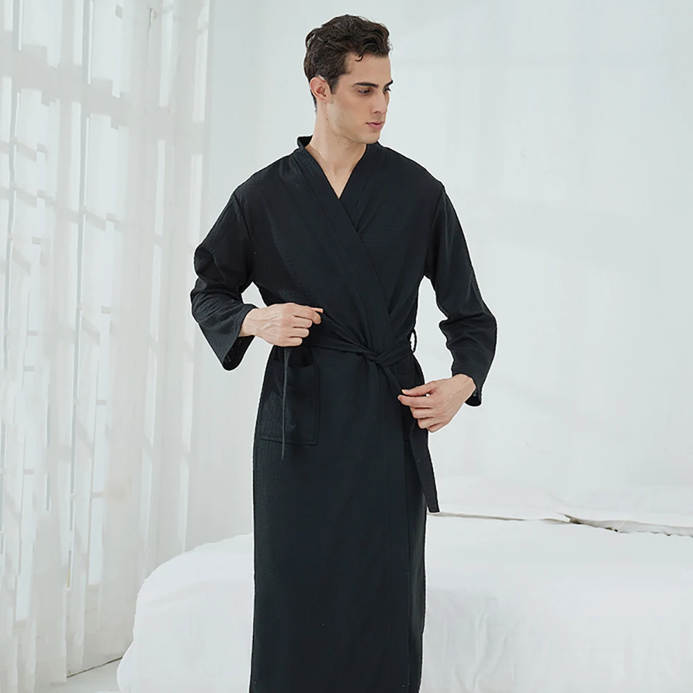 Buy HAMSTER London Luxury Collar Full Sleeves Bath Robe, Dressing Gown,  Super Soft, Absorbent-Perfect for Gym, Shower, Spa, Hotel Robe, Vacation  (Green) Online at Low Prices in India - Amazon.in