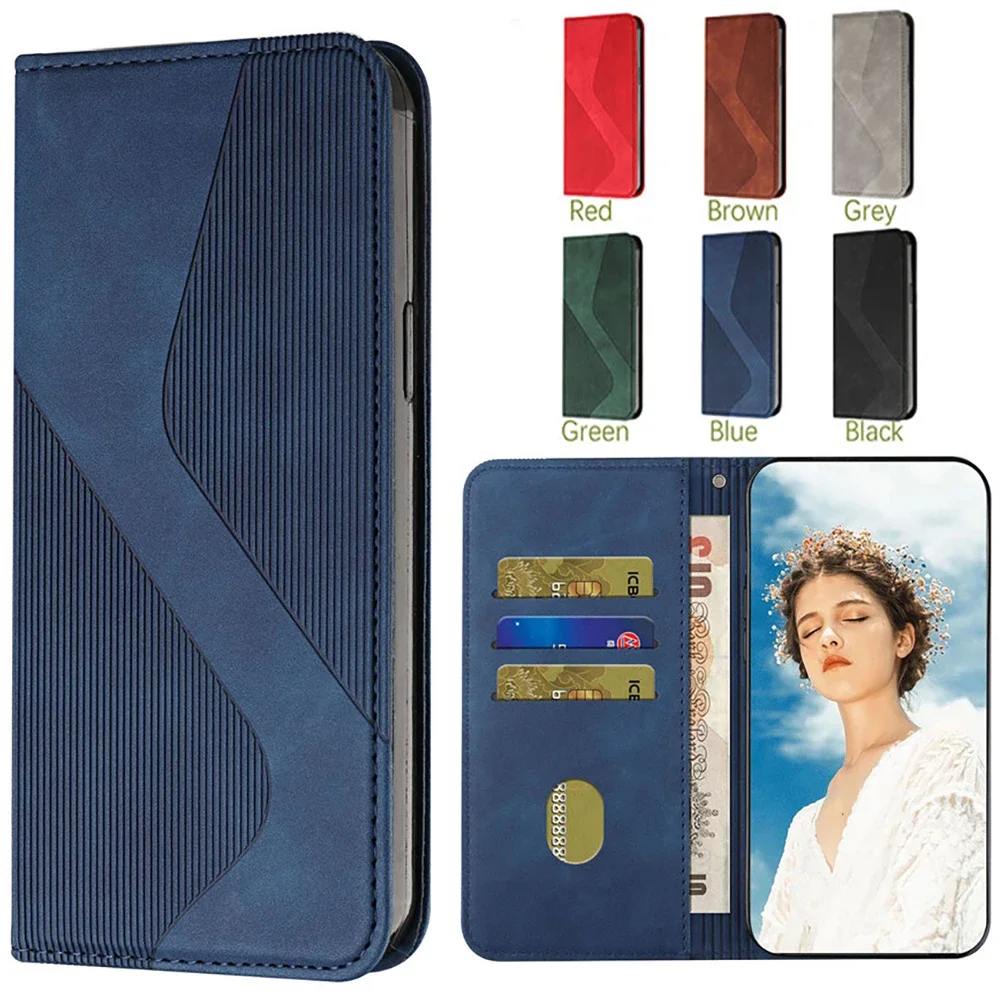 Leather Flip Case | Magnetic Book Cover