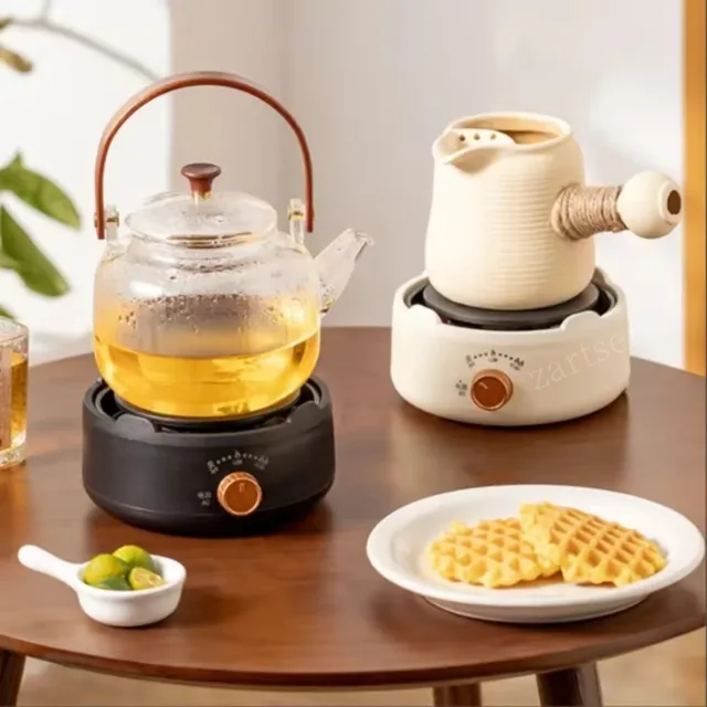 Batterie de cuisine électrique 500W, Base chauffante, poêle à café, chauffage manuel à température réglable pour la maison 1