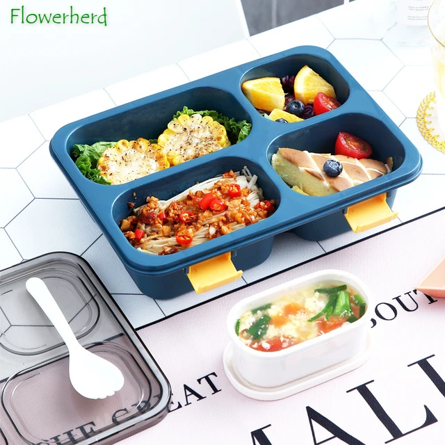 Lunch Box Salade avec Fourchette et Pot à vinaigrette - Vaisselle