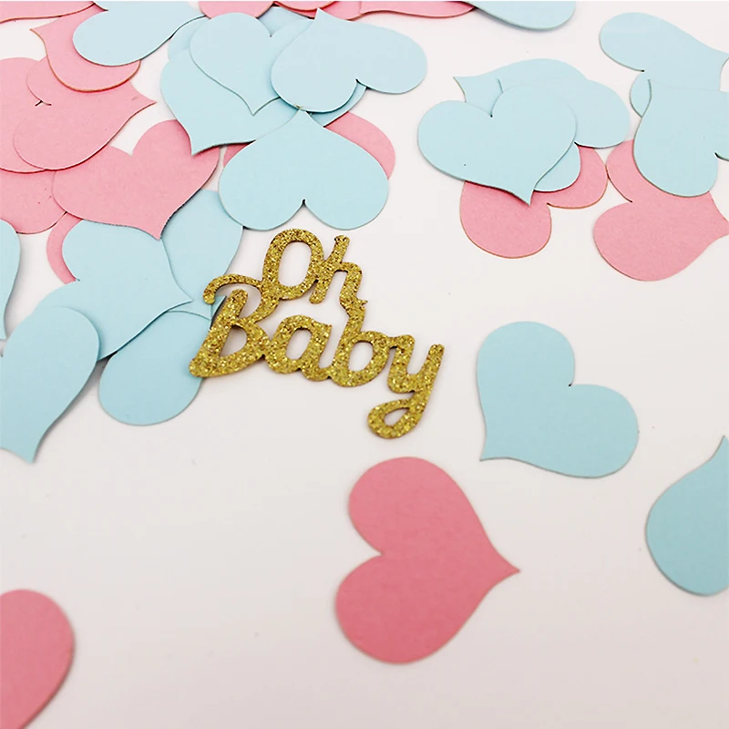 Baby Shower Decorations Girl, Oh Baby Confetti