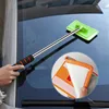 Auto Window Cleaning Brush Retractable Car Wash Brushes Microfiber Cloth Cover Windshield Cleaning Brush Car Accessories 3