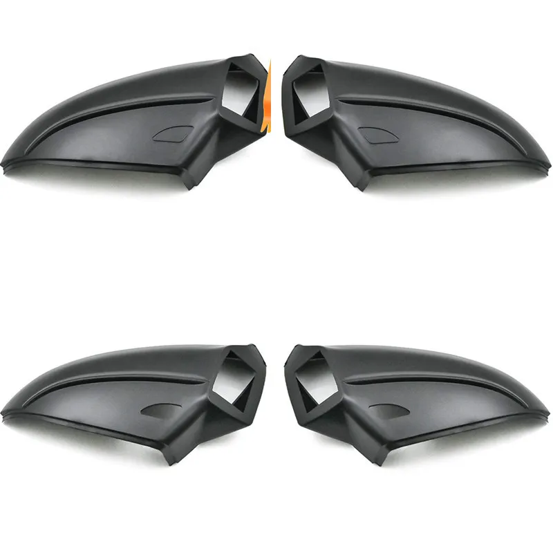 Rückspiegel Gehäuse Für VW Golf 7 GTI R - ABS Rahmen Abdeckung Schwarz