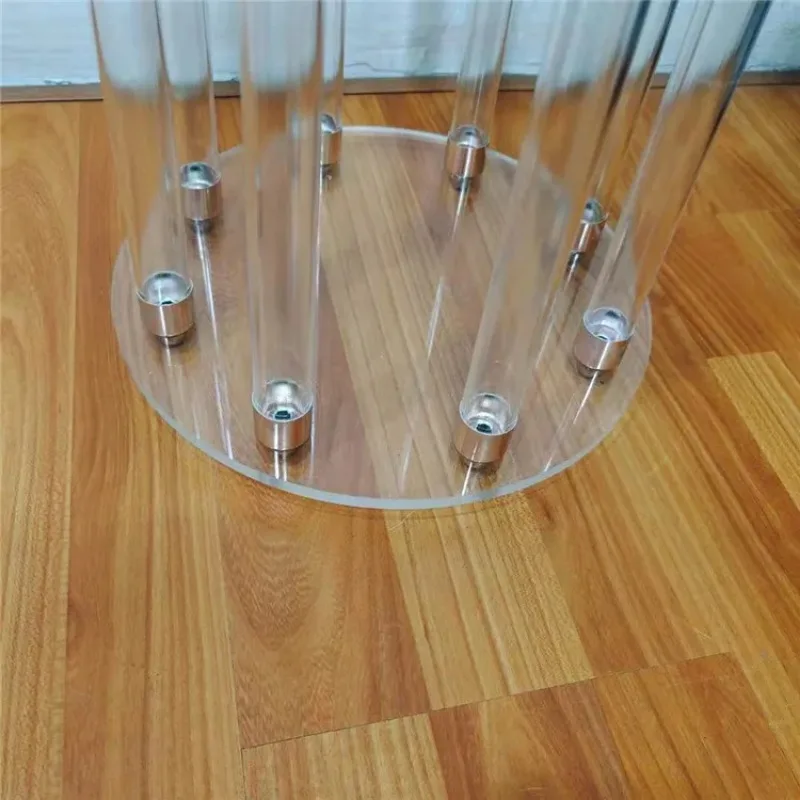 10pcs) Wedding Decoration Centerpiece Candelabra Clear Candle Holder Acrylic Candlesticks for Weddings Event Party