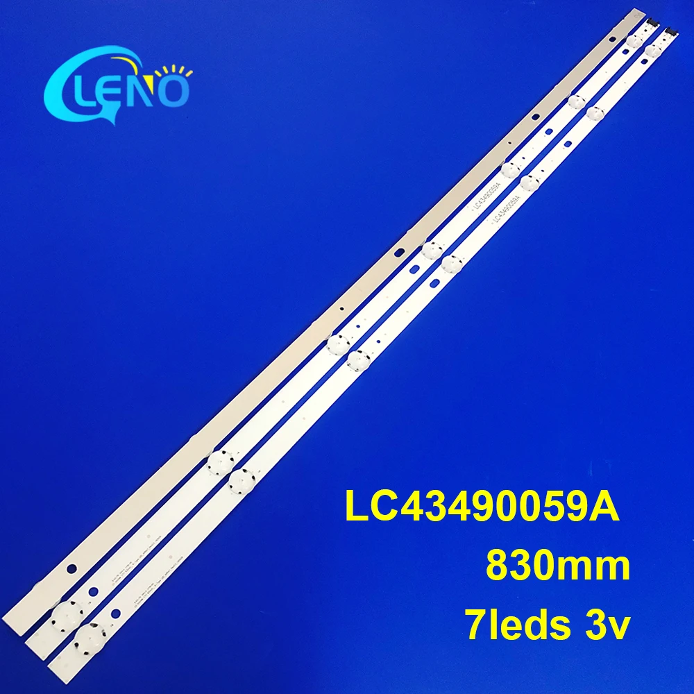 LED Light LED strip for 43UJ630V 43UJ639V 43LJ510V 43UJ634V 43UJ670V 43UJ675V 43UJ651V 43LJ594V 43UK6200PLA 43LJ595V 43UK6300PLB