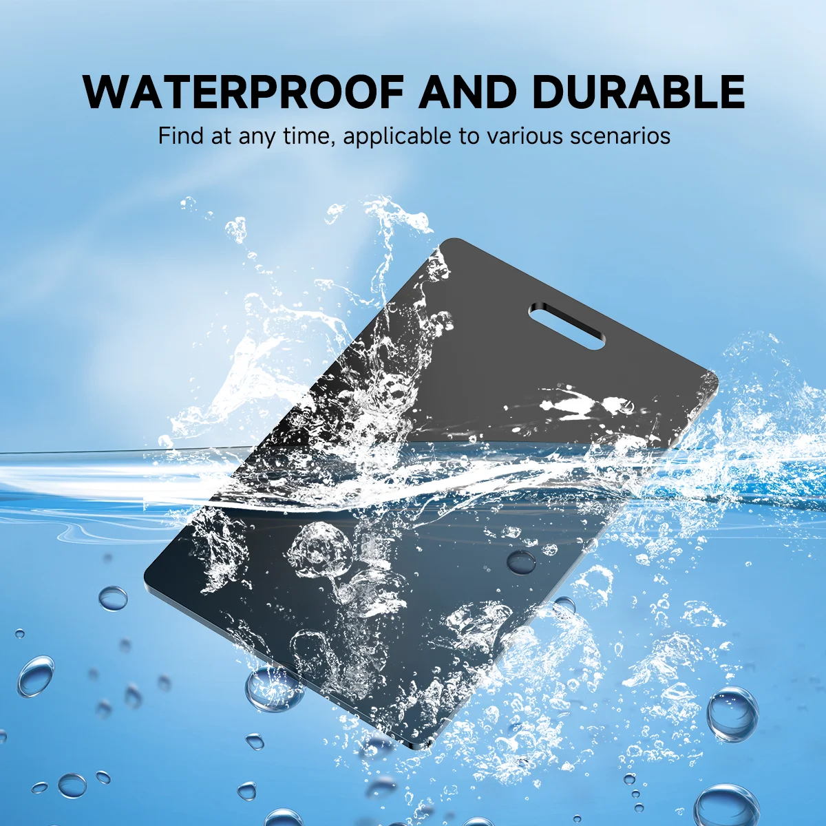 Smart Airtag Air tag Card GPS Tracker Works With Apple Find My Anti-Lost Wireless Wallet Tracking Card Key Finder