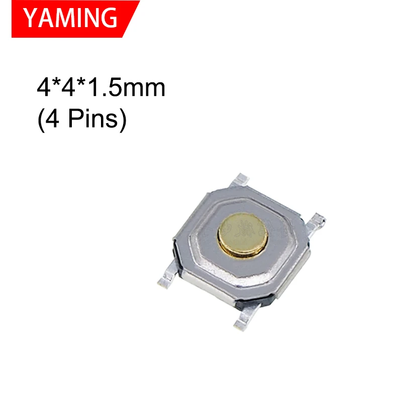 10 PZ. MICRO Pulsante SMD 3x6x2,5 Mm PCB Pulsante Tattile - Foto 9