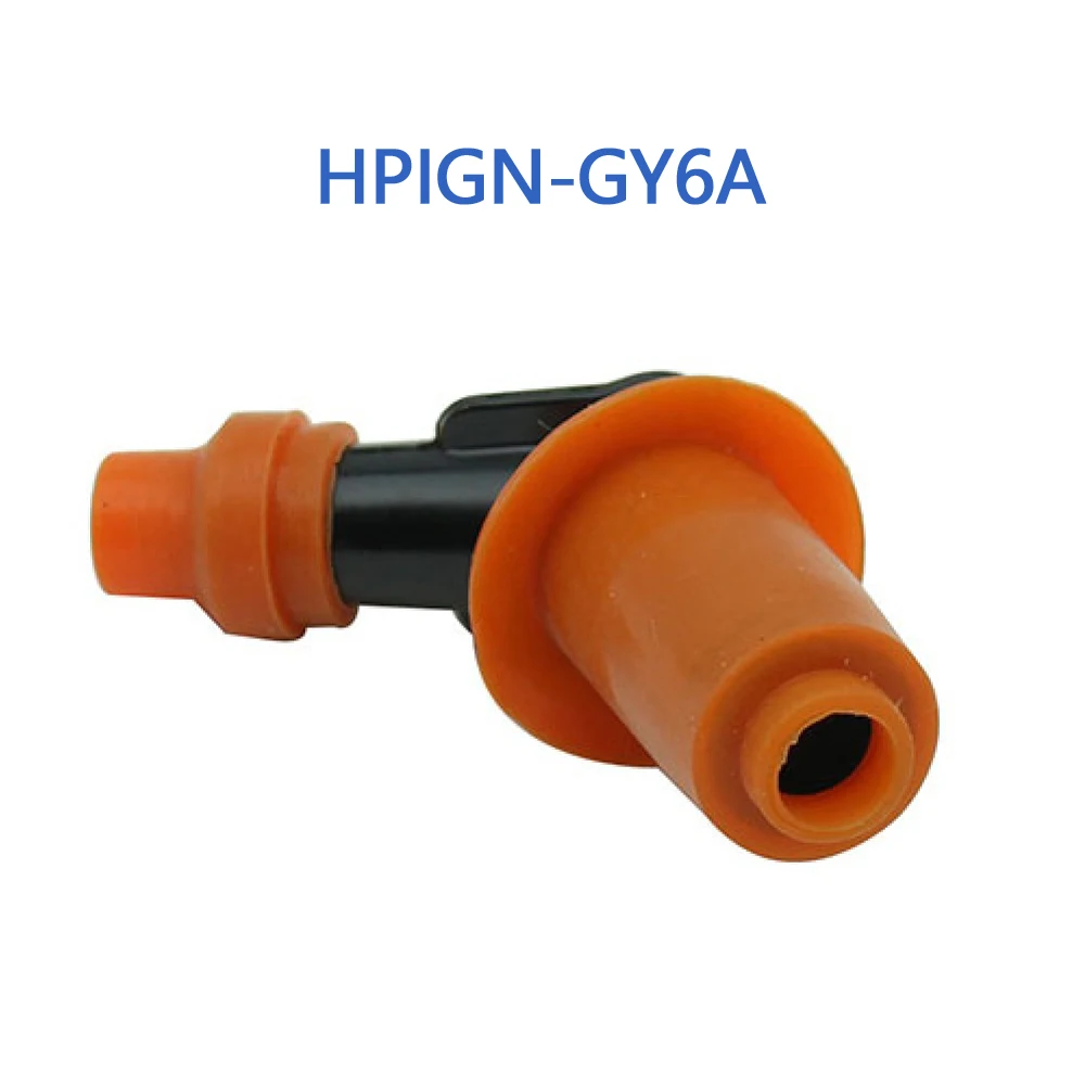 HPIGN-GY6A GY6 High Performance Cap for Spark Plug For GY6 125cc 150cc Chinese Scooter Moped 152QMI 157QMJ Engine ign gy6b gy6 racing ignition coil spark plug cap for gy6 125cc 150cc 4 stroke chinese scooter moped 1p52qmi 1p58mj engine