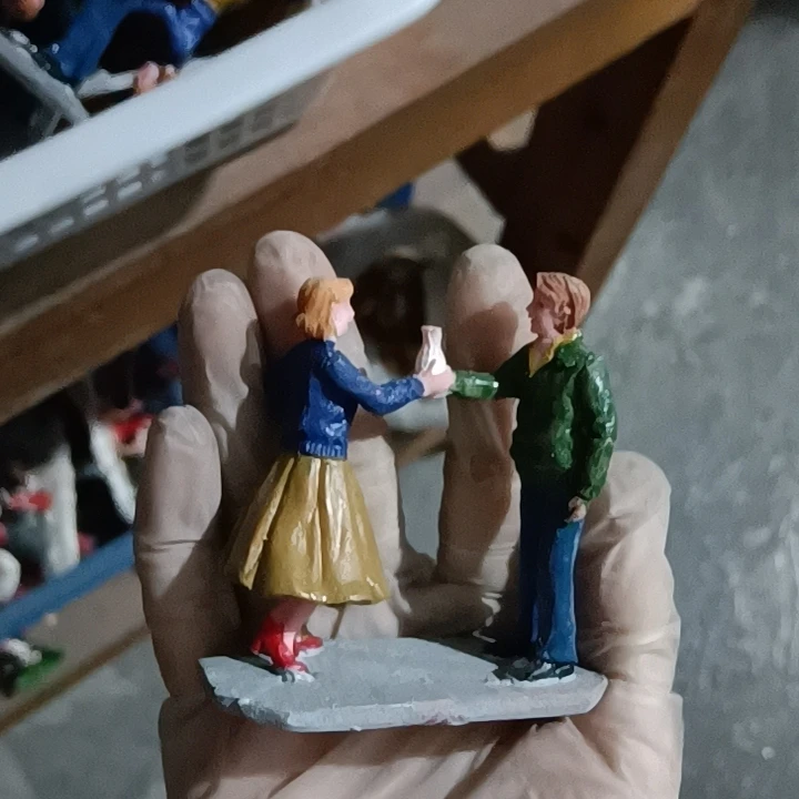 

Полимерная фигурка, настольная игра с психическим песком для мужчин и женщин