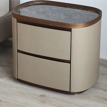 Mobili dell'armadio di immagazzinaggio del comodino del comodino della camera da letto di Design minimalista 1
