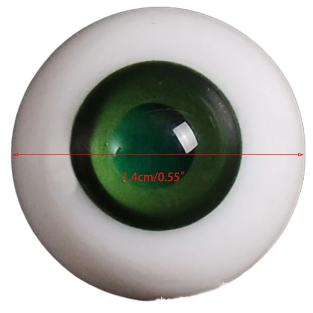 14mm 1/3 1/4 Doll Glass Eyes Doll Accessories Glasss Doll Eyeball 6