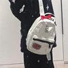Sanrio Hello Kitty Y2k Backpack Anime Women Kawaii Cartoon Cute Light High Capacity High Quality Nylon Travel Student Bag Gift 5