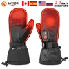 Unisex Far Infrared Heated Mitten Gloves Carbon Fiber Heating 3 Shift Temperatures Battery Heated Mitten Gloves SHGS38 1