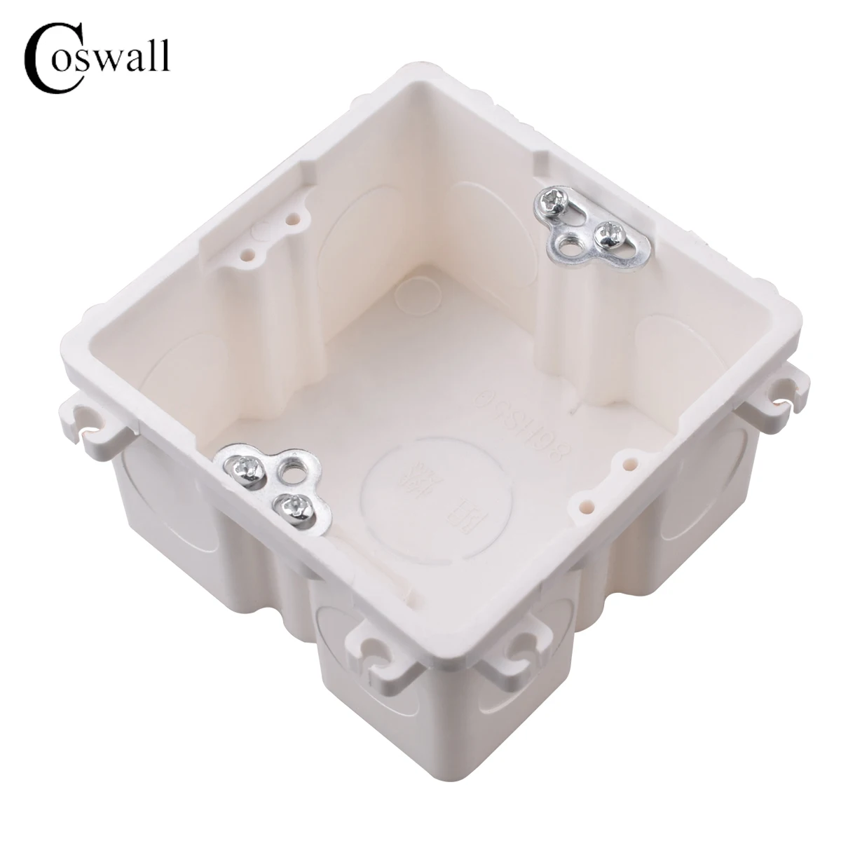 Switch box Wall socket box Electric distribution box Coswall Adjustable Vertically / Horizontally Installation Internal Mounting Box