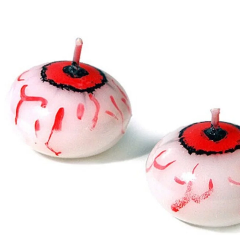 Halloween party Candle decoration props atmosphere floating Eyeball Candle - Image 4