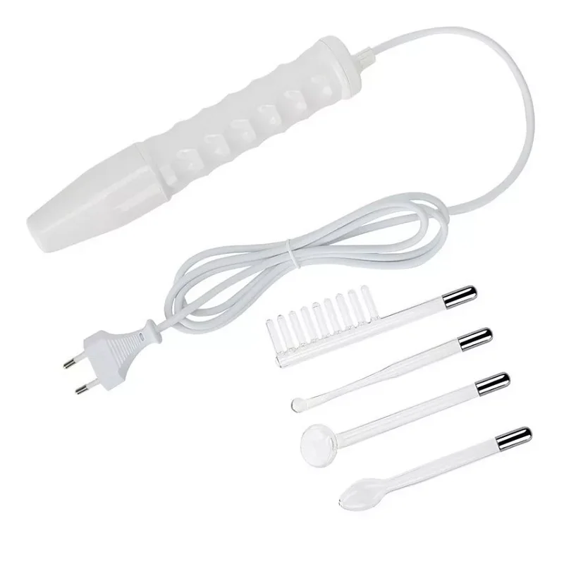 Portable High Frequency Appliance Electrode Tube Wand Electrotherapy Skin Care Facial Spa Tightening Acne Spot Wrinkles Remover 4