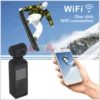 Pocket Camera 4K HD 270° Rotatable Anti Shaking Wifi with Mic Clip for Outdoor Riding Diving Shooting 3
