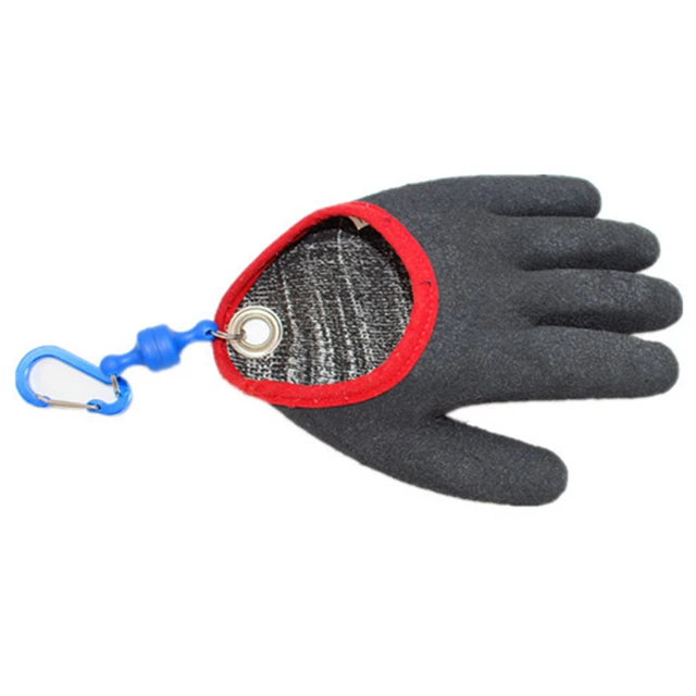 Fishing Gloves Catch Fish Anti-slip Durabl Knit Full Finger