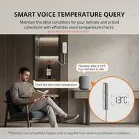 Zigbee Smart Thermometer Hygrometer With External Sensor Probe For Incubator Reptile Wine Cellar Temp Monitor Work With 2MQTT - Image 4