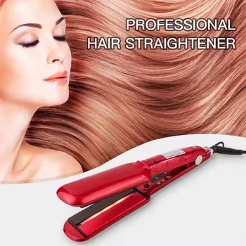 Professional Steam Styler Hair Straightener Nano Ionic Steam Titanium Hair Straightener with LCD Display 1